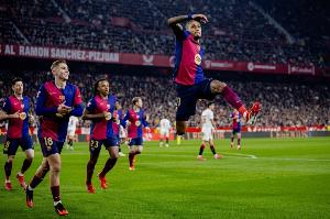 拉菲尼亚欧冠已为巴萨打进15球，超过了14球的罗纳尔迪尼奥